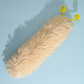 Beige Crinkle Ring Cat Toy