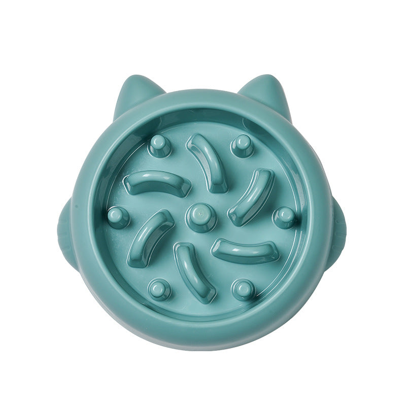 Green Maze Slow-Feeder Bowl