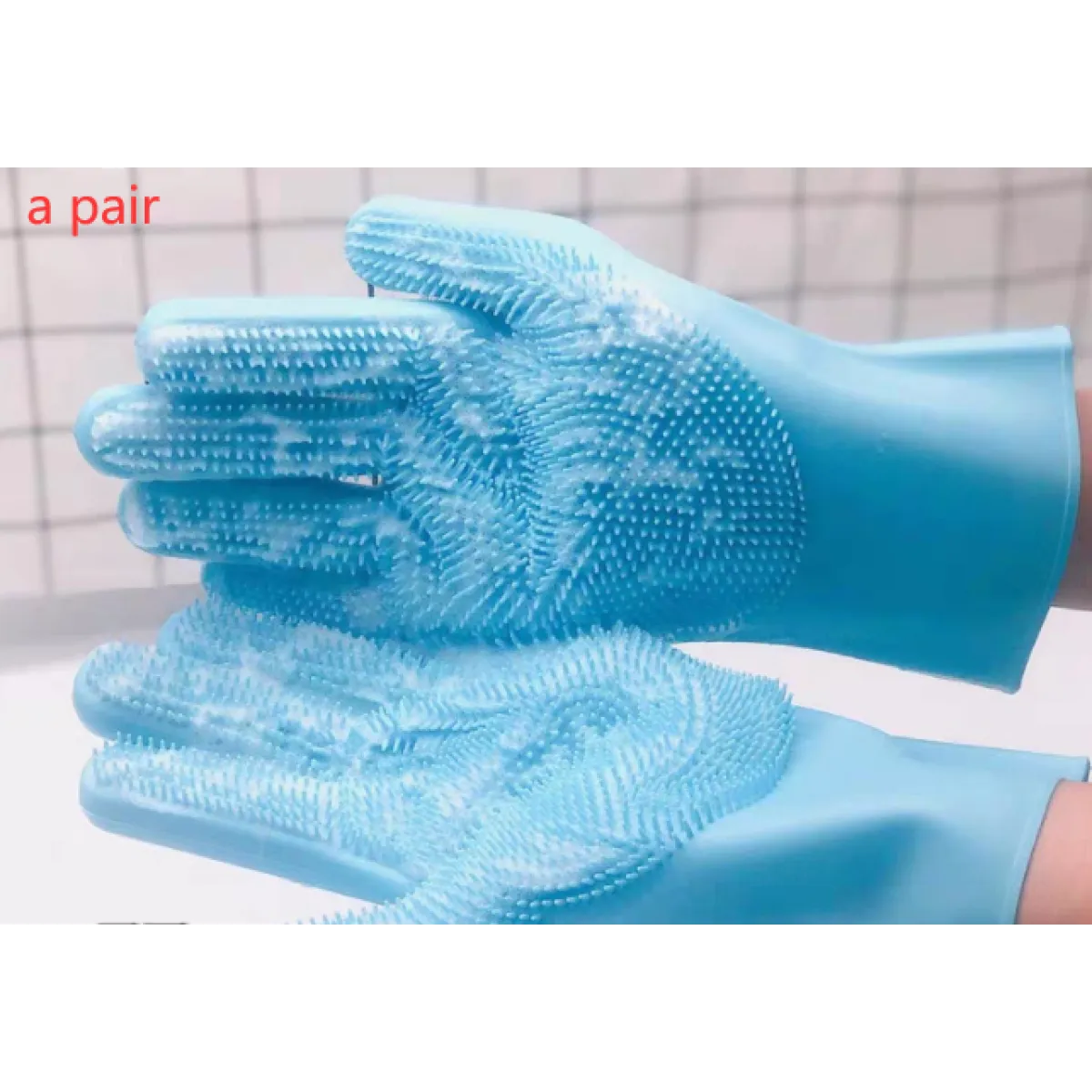 Silicone Pet Grooming Gloves